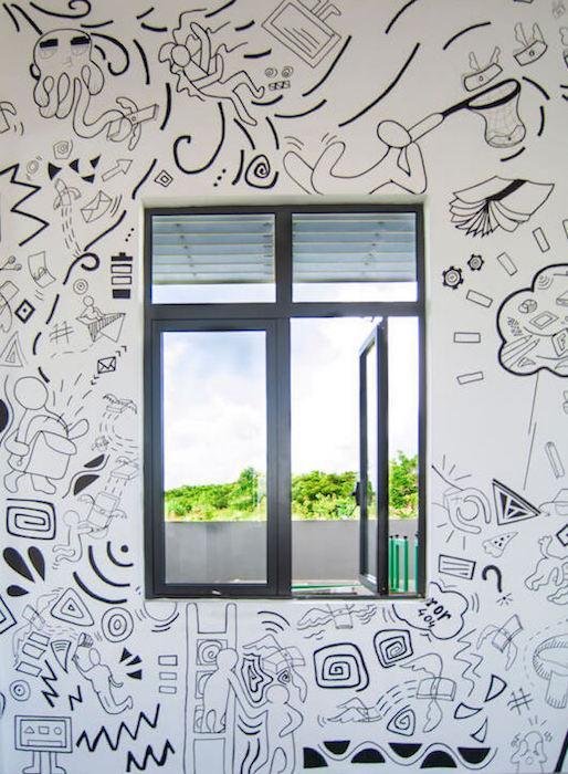 Upper caf window