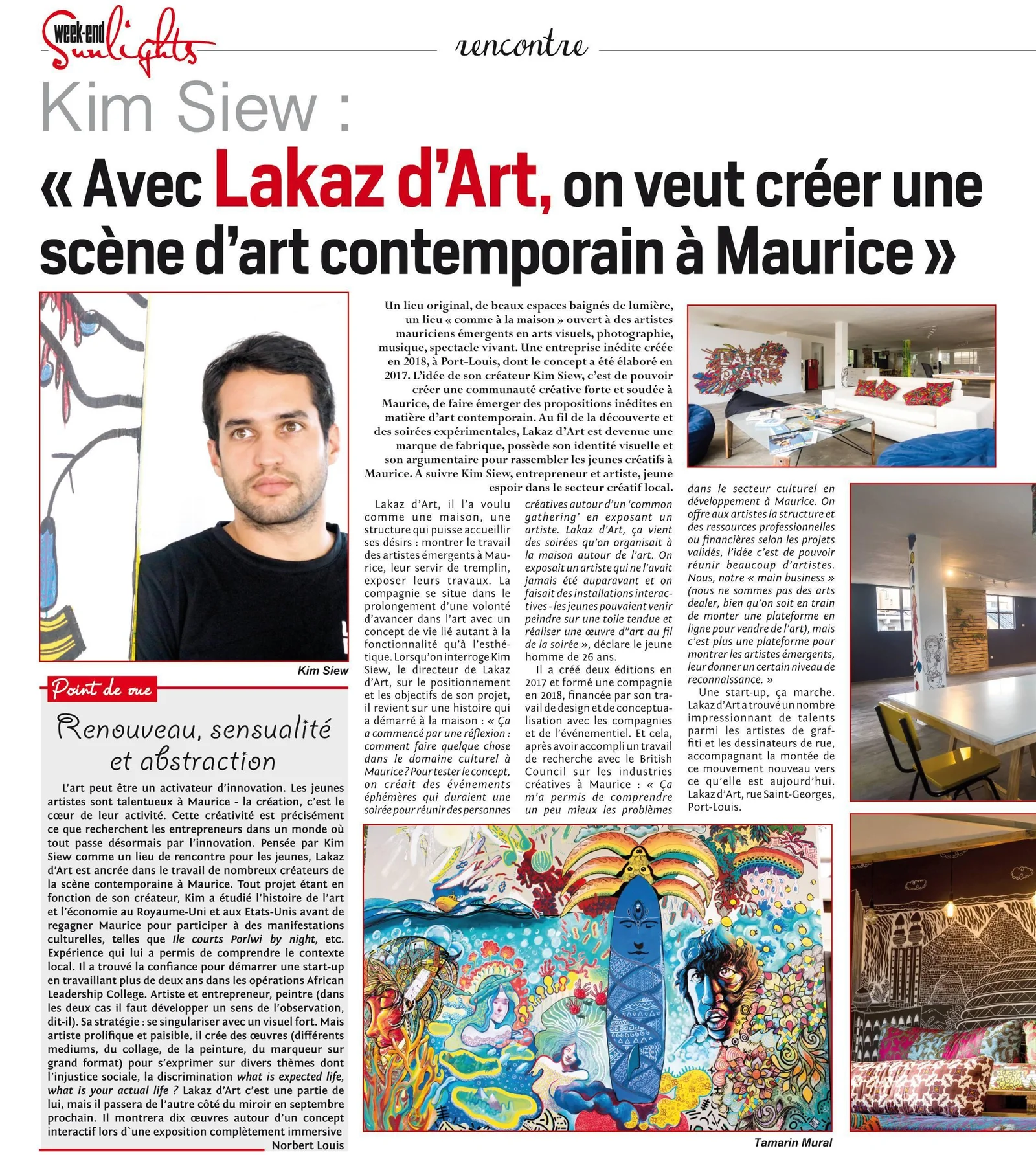 Journal Le mauricien