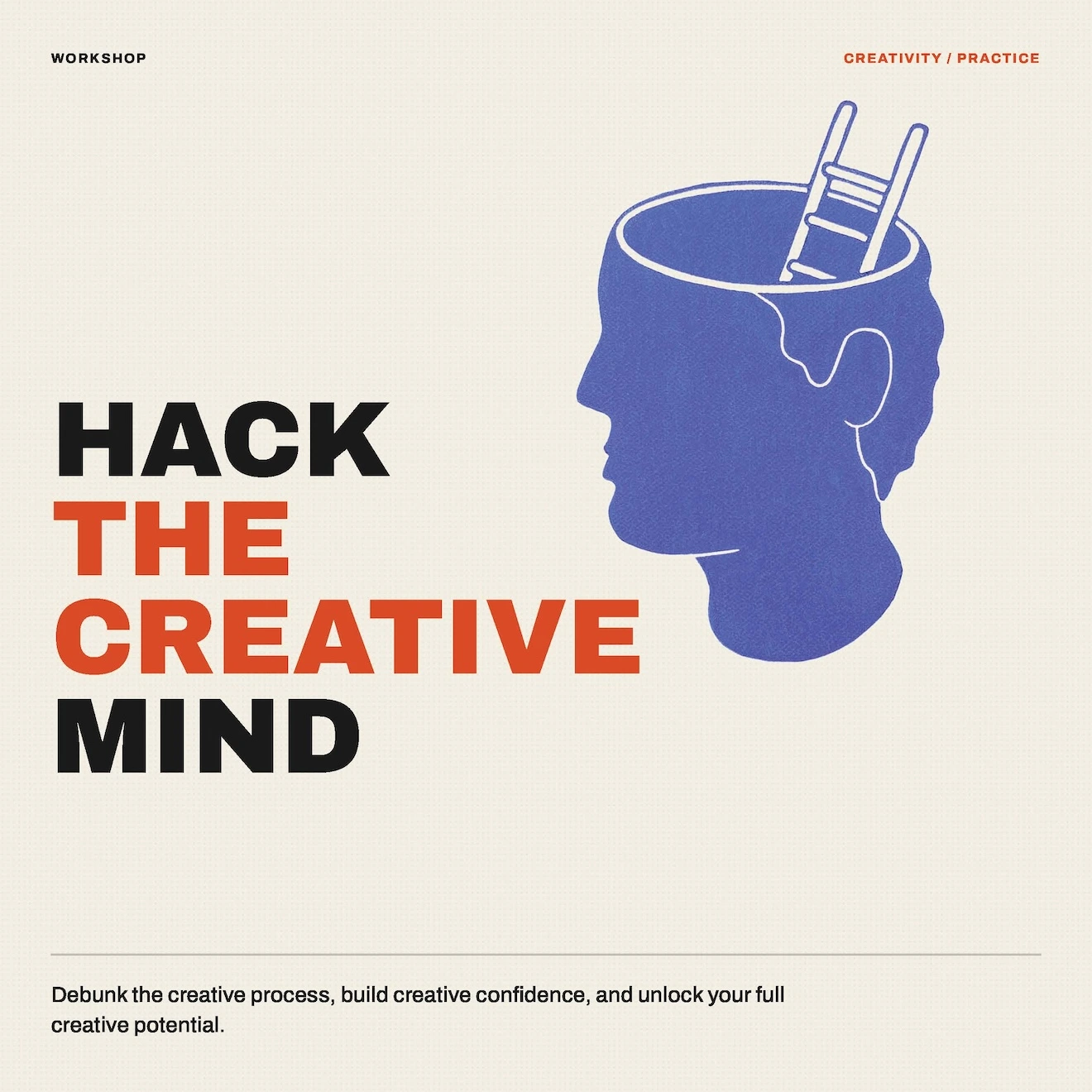 Hack the Creative Mind Flyer